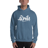 Classic Alpha Cornhole Hoodie - White Logo