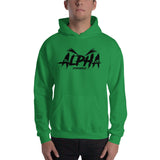 Classic Alpha Cornhole Hoodie - Black Logo