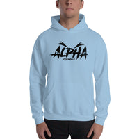 Classic Alpha Cornhole Hoodie - Black Logo