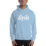 Classic Alpha Cornhole Hoodie - White Logo