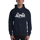 Classic Alpha Cornhole Hoodie - White Logo