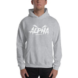 Classic Alpha Cornhole Hoodie - White Logo