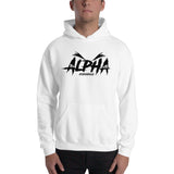 Classic Alpha Cornhole Hoodie - Black Logo