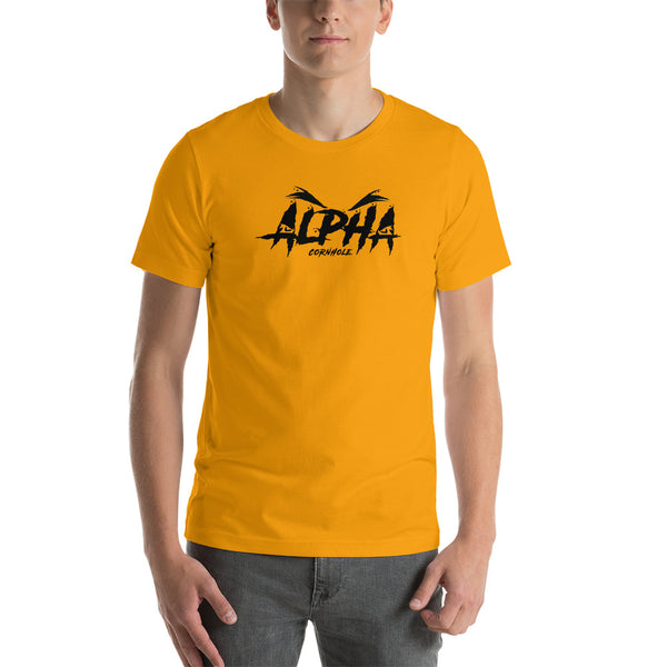 Color Option Classic Alpha Cornhole Tee - Black Logo